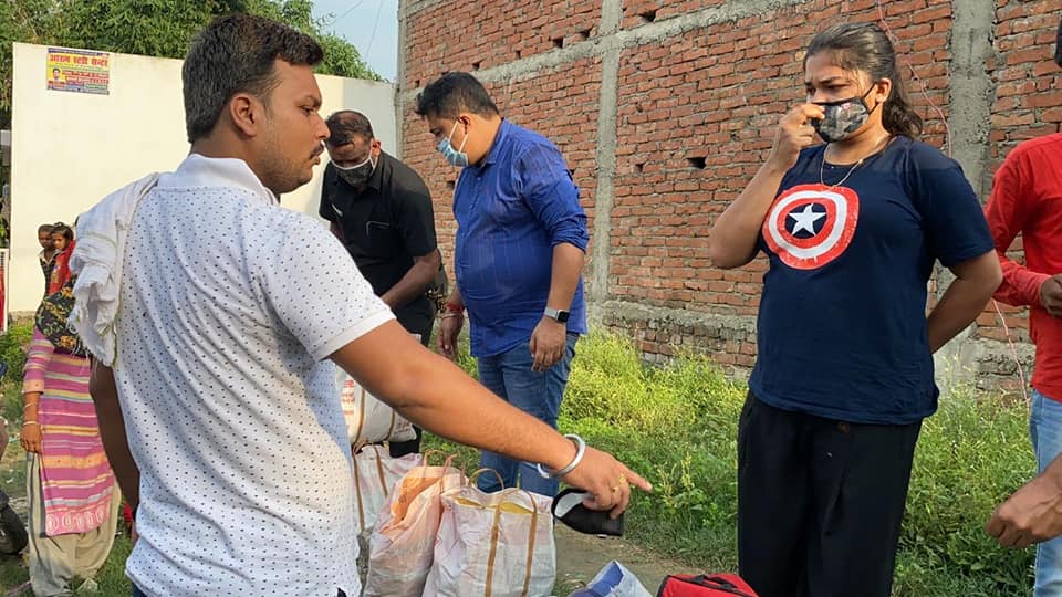Food Distribution in Lockdown